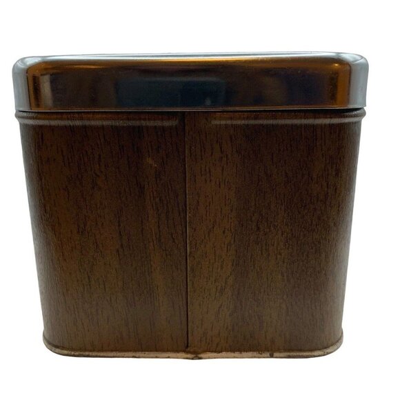 Vintage Kenmore Brown Stacking Kitchen Canister Set Of 2 - Coffee And Tea MCM‌‌‌ - Picture 12 of 15